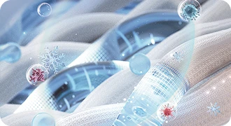Heat-blocking, Cooling, Antibacterial Hollow Sorona